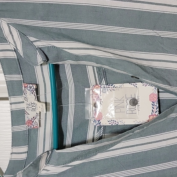 NWT 3/4 sleeve shirt dress - Picture 5 of 5